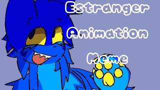 Estranger  animation meme  ibispaint [upl. by Navonod518]