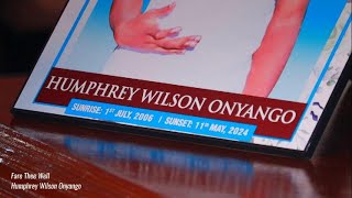 Fare Thee Well Humphrey Wilson Onyango [upl. by Hurlbut537]