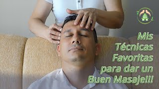 Masaje Relajante de CABEZA FACIAL CUERO CABELLUDO y Reduce Arrugas del ROSTRO 💆✅😴 [upl. by Ailemac33]