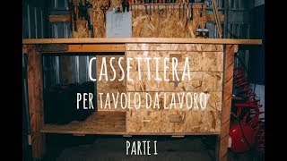 Come costruire una cassettiera per banco da lavoro part 1 [upl. by Glover]