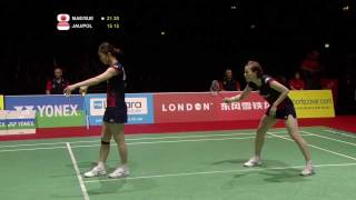 QF  WD  MMAEDASSUETSUNA vs MJAUHARIGPOLII  Yonex BWF World Champs 11 [upl. by Uchish]