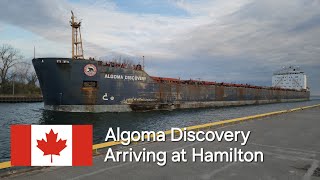 Algoma Discovery Arriving at Hamilton Harbour • November 5 2024 [upl. by Brace805]