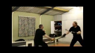 Cudgel Vs Sword amp Buckler English Martial Arts [upl. by Terrilyn]