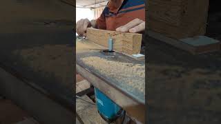 Tupia MAKITA invertida com fresa copiadora woodworking whatsappstatus diy [upl. by Sotsirhc307]