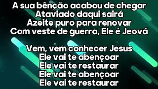 Jesus cavaleiro do Céu Edinaldo do Rio Play letra [upl. by Auhoj484]