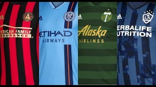 MLS 2019 Kit Drops  All 24 New Kits Ranked [upl. by Ardnac3]