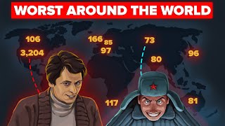 These Countries Were Home to Worst Serial Killers [upl. by Amada376]