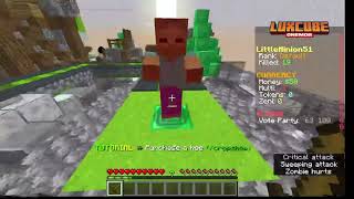 Joining random minecraft servers 1 [upl. by Arabeila]