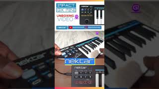 Nektar Impact GX MINI 🎹UNBOXING VIDEOS  MIDI Keyboard  unboxing nektar keyboard musicproducer [upl. by Anitnelav]