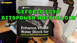 Bitspower Enhance VRAM Waterblock for GeForce 3090 [upl. by Manning718]