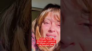 CLAUDIA PANDOLFI IN LACRIME PER I COMMENTI DEI FOLLOWERS SU UL RAGAZZO DAI PANTALONI ROSA pandolfi [upl. by Gawen]