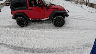 2022 Flagstaff Snowstorm  GoPro Shoveling Snow [upl. by Diamond]