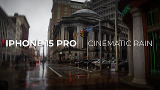 iPhone 15 Pro Cinematic  Prores LOG [upl. by Coplin]