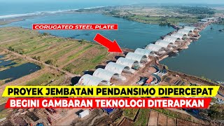 KONDISI TERBARU PROYEK JEMBATAN PANDANSIMO KEJAR TARGET SELESAI BULAN DESEMBER 2024 [upl. by Honan]