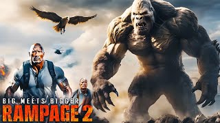 Rampage 2  Dwayne Johnson Movie Fact  Naomie Harris Malin Akerman Jake Lacy  Review amp Fact [upl. by Kai]