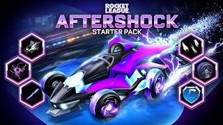 Aftershock Starter Pack is out now in Rocket League Season 5 [upl. by Orimar692]