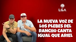 JHONY CORTES DEJA DE SER VOCALISTA DE LOS PLEBES DEL RANCHO  LA NUEVA VOZ CANTA COMO ARIEL CAMACHO [upl. by Zitah584]