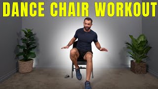 Dance Chair Workout for Seniors  Fun Cardio Intervals to Lose Weight [upl. by Doig948]