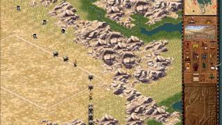 Pharaoh Walkthrough Mission 16  Dunqul Oasis 22 [upl. by Haynes131]