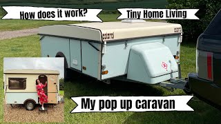 Folding Down The Most POPULAR vintage FOLDING CAMPER on YOU TUBE [upl. by Notsae]