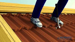 02 INSTALLATION VIDEOS GERARD ROOFING SYSTEMS EUROPE  TILE LAYING [upl. by Ennaillij]