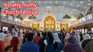 Koratty muthy Church Festival [upl. by Llabmik604]