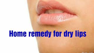 Home remedy for dry lips DIY [upl. by Thirza]