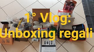 1° Vlog  Apriamo un Pacco Regalo [upl. by Ahtram]