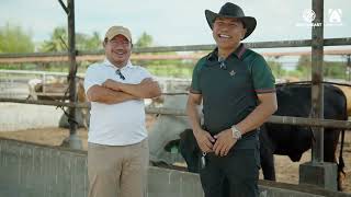 WITH SEC MANNY PIÑOL 3 CATTLE FEEDING [upl. by Rebekkah]