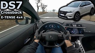 2022 DS7 Crossback ETense 4x4 Louvre  POV test drive [upl. by Jacobine462]