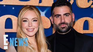 Lindsay Lohan and Husband Bader Shammas Share RARE Red Carpet Date Night  E News [upl. by Avin345]