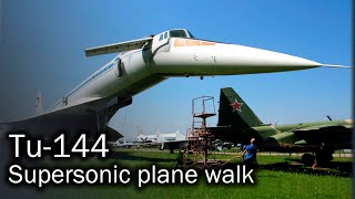 Tu144  touching the legend Central Air Force Museum Russia [upl. by Solitta]