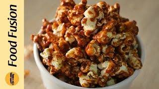 Caramel Popcorn Recipe By Food Fusion [upl. by Marder466]