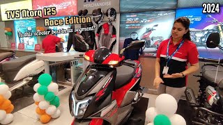 2024 TVS Ntorq 125 Race Edition Unleashing Power and Style💫  A Comprehensive Review🎥 [upl. by Lertnek648]