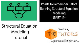 Points to remember before running SEM Analysis SEM Tutorial Part 19  wwwpietutorscom [upl. by Laure]