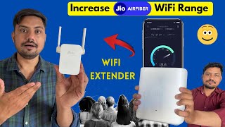 How To Extend Wifi  Jio Fiber Range Extender Router  Jio AirFiber  Jio Fiber  WiFi Extender [upl. by Selin]