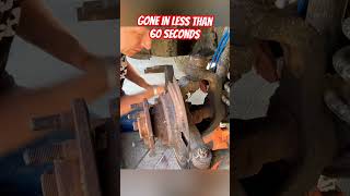 Removing an axle in less than 1 minute shorts diy automobile car jeep [upl. by Zil107]