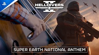 Helldivers 2  Super Earth National Anthem Music Video  PS5 amp PC Games [upl. by Ynnatirb228]