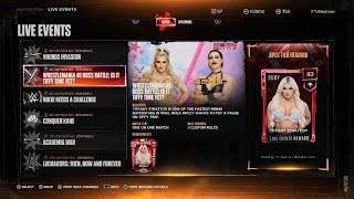 WWE 2K24 MyFaction  Wrestlemania Pack Opening 🥵  Tiffany Will Be Mines 🫵🤞 [upl. by Flight169]