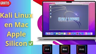 Instalar Kali Linux en Mac M1 M2 M3  GRATIS 2024 ✅ [upl. by Annay]