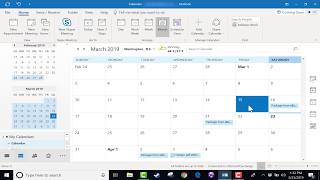 Using the Microsoft Outlook Calendar [upl. by Minni]