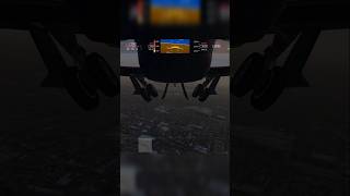 Landing Gear ⚙️ physics  Learjet Landing  plane landing landinggear trending sky airbus [upl. by Pantia]