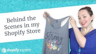 Honest Printful Review plus Behind the Scenes in my Shopify Store [upl. by Nirag348]