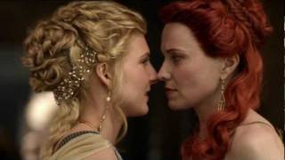 Spartacus Ep 2  3 Bacio saffico tra Lucrezia e Ilithyia [upl. by Koo109]