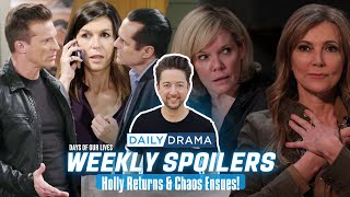 General Hospital Weekly Spoilers Holly Returns amp Chaos Ensues [upl. by Harmon]