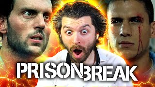 FIRST TIME WATCHING PRISON BREAK Episode 4 Reaction [upl. by Nosiram]