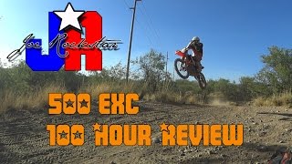 2016 KTM 500 EXC review 100 hr review [upl. by Madaih]