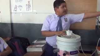 SCIENCE PROJECT BY CLASS 10 AIR COOLER BY ASHWIN [upl. by Aleksandr586]