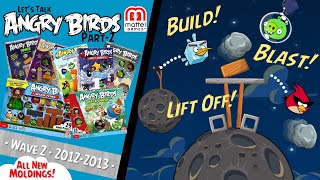 Lets Talk Mattel Games Part 2  Angry Birds Merchandise Videos [upl. by Palladin997]