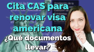 Renovación de visa americana 🎯 [upl. by Enirual]